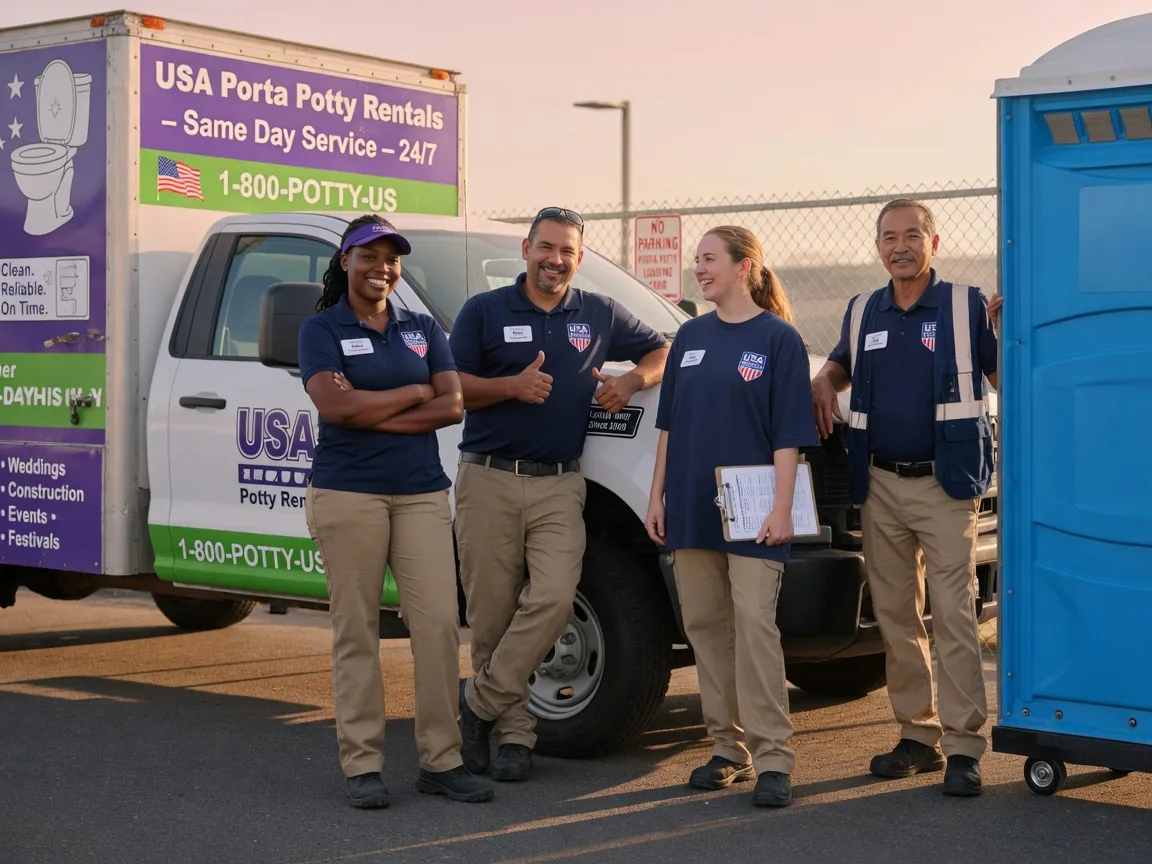 Porta Potty Rental company in Durbin, WV